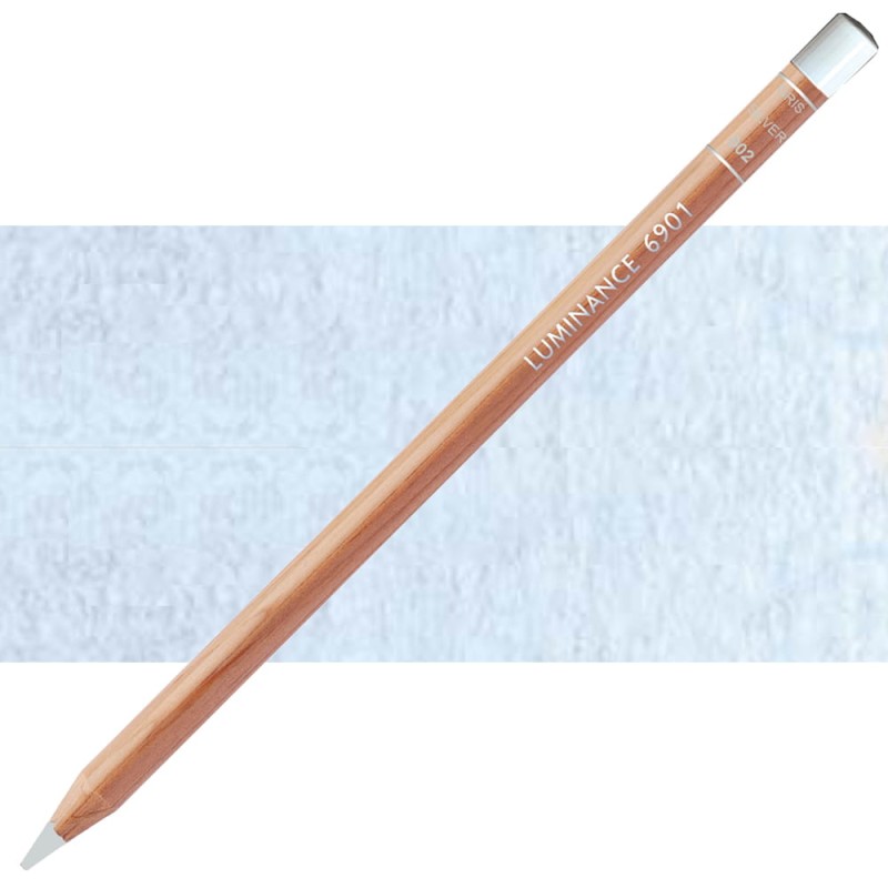 Kredka Caran d'Ache Luminance 6901 - 002 Silver Grey