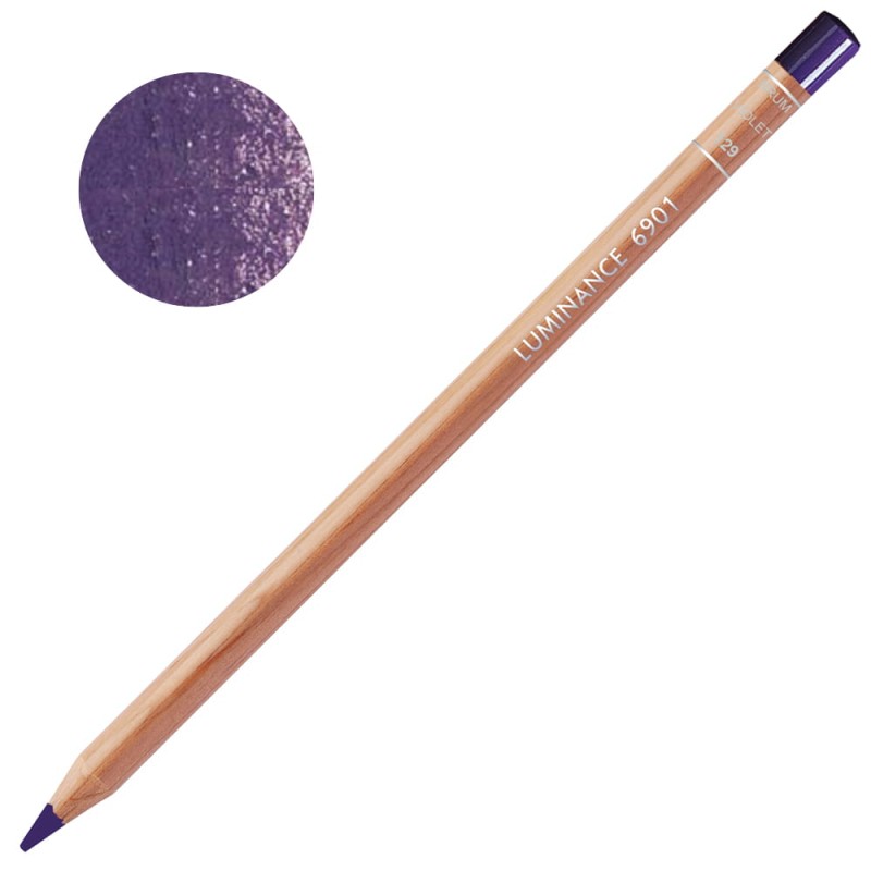 Kredka Caran d'Ache Luminance 6901 - 129 Violet Brown
