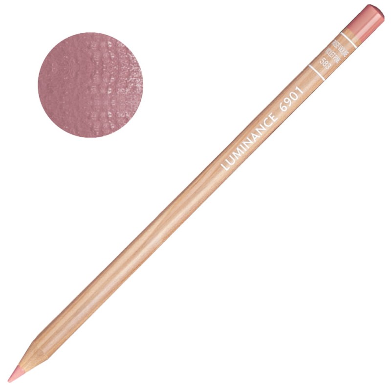 Kredka Caran d'Ache Luminance 6901 - 583 Violet Pink