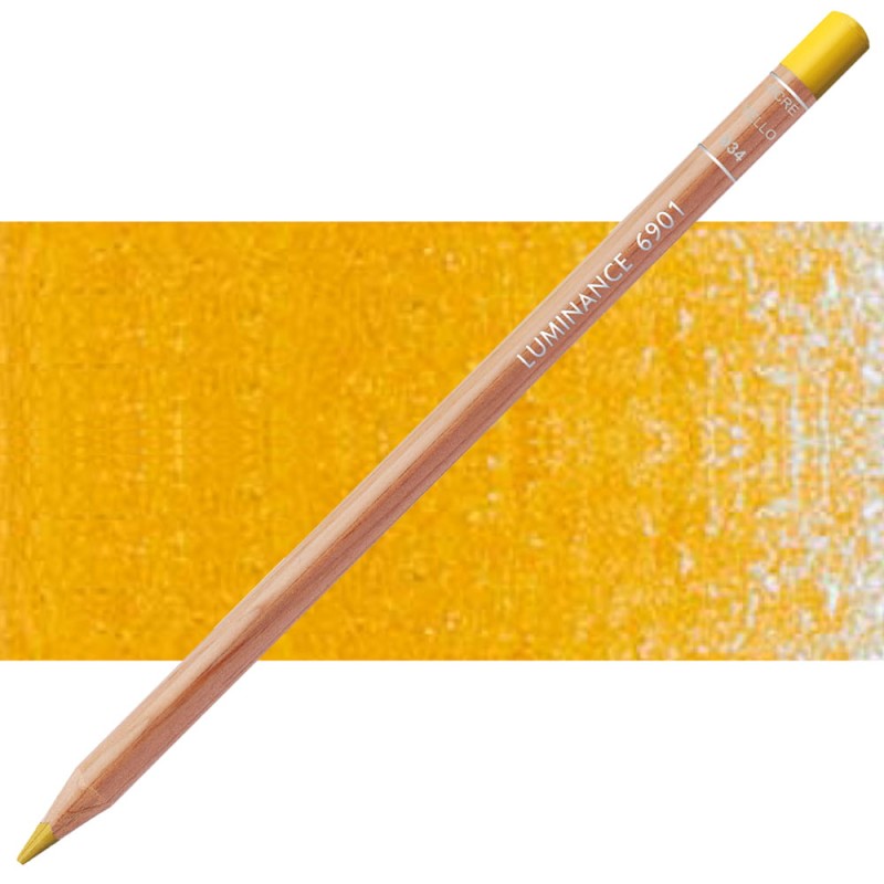 Kredka Caran d'Ache Luminance 6901 - 034 Yellow Ochre
