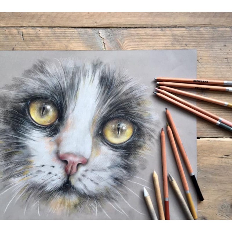 Zestaw kredek Renesans Natural Fine Art - 12 szt.