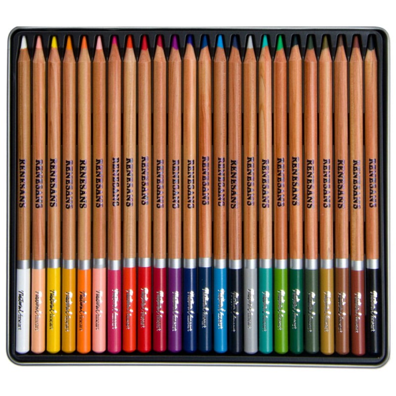 Zestaw kredek Renesans Natural - 24 szt.