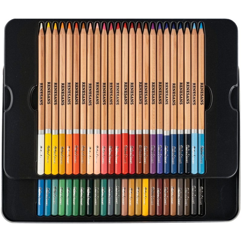Zestaw kredek Renesans Natural - 48 szt.