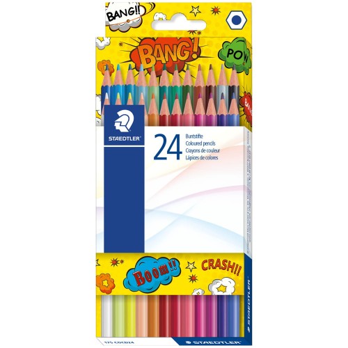 Zestaw kredek Staedtler Comic 24 kolory