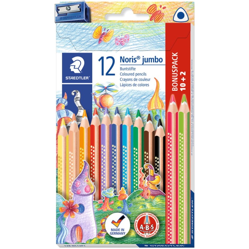 Zestaw kredek Staedtler Triplus jumbo - 12 szt.