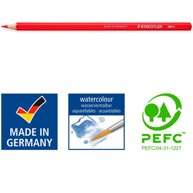 Zestaw kredek akwarelowych Staedtler Design Journey - 12 szt.