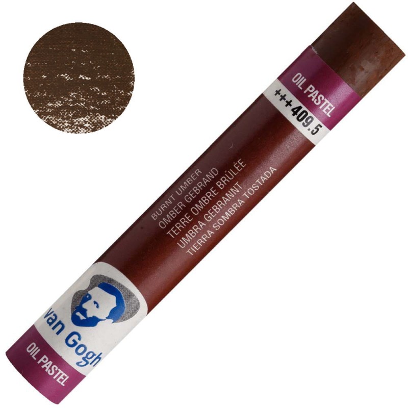 Pastela olejna Van Gogh Talens 409.5 Burnt umber