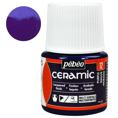 Farba Ceramic Pebeo 45 ml - 12 Purple