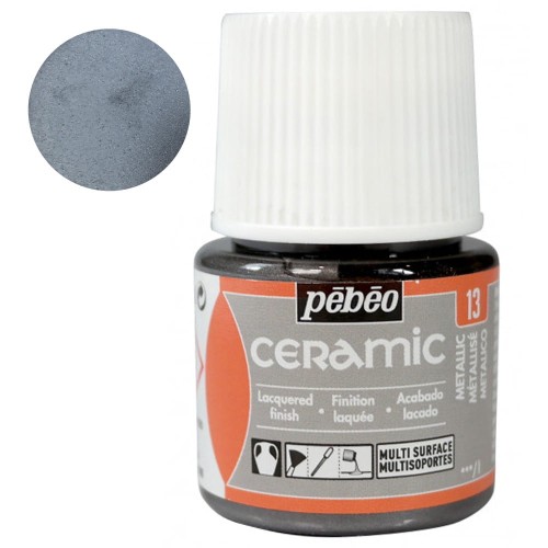 Farba Ceramic Pebeo 45 ml - 13 Metallic