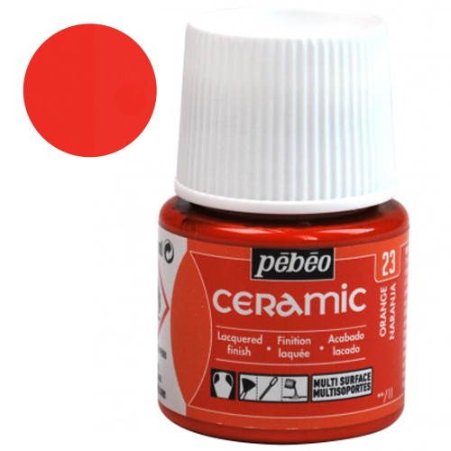 Farba Ceramic Pebeo 45 ml - 23 Orange