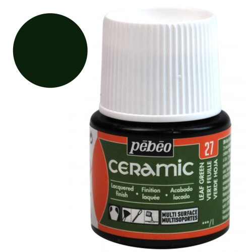 Farba Ceramic Pebeo 45 ml - 27 Leaf Green