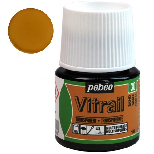 Farba do szkła Vitrail Pebeo 45 ml - 30 Sand