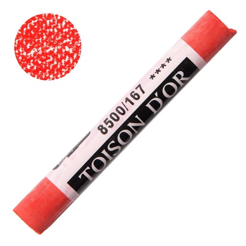 Pastela sucha TOISON D'OR Koh-I-Noor seria 8500 - 167 Pyrrole red yellowish
