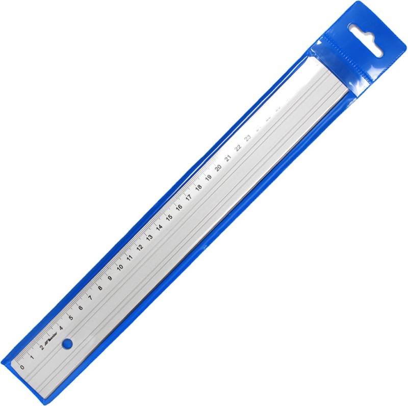 Linijka aluminiowa biurowa Leniar - 30cm