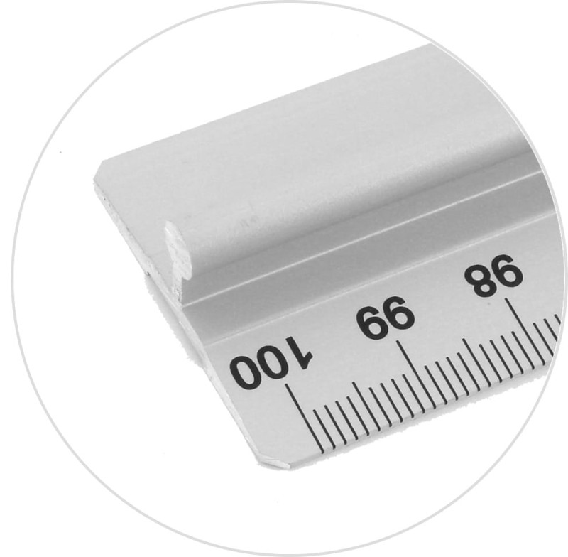 Linijka aluminiowa z uchwytem Leniar - 100cm