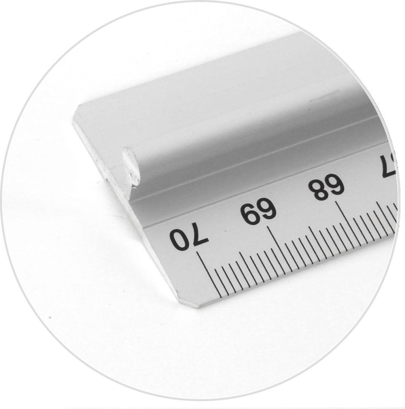 Linijka aluminiowa z uchwytem Leniar - 70cm