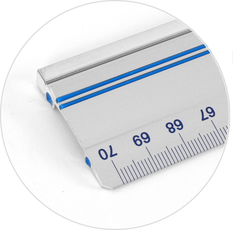 S2 Linijka aluminiowa do cięcia Leniar - 70cm