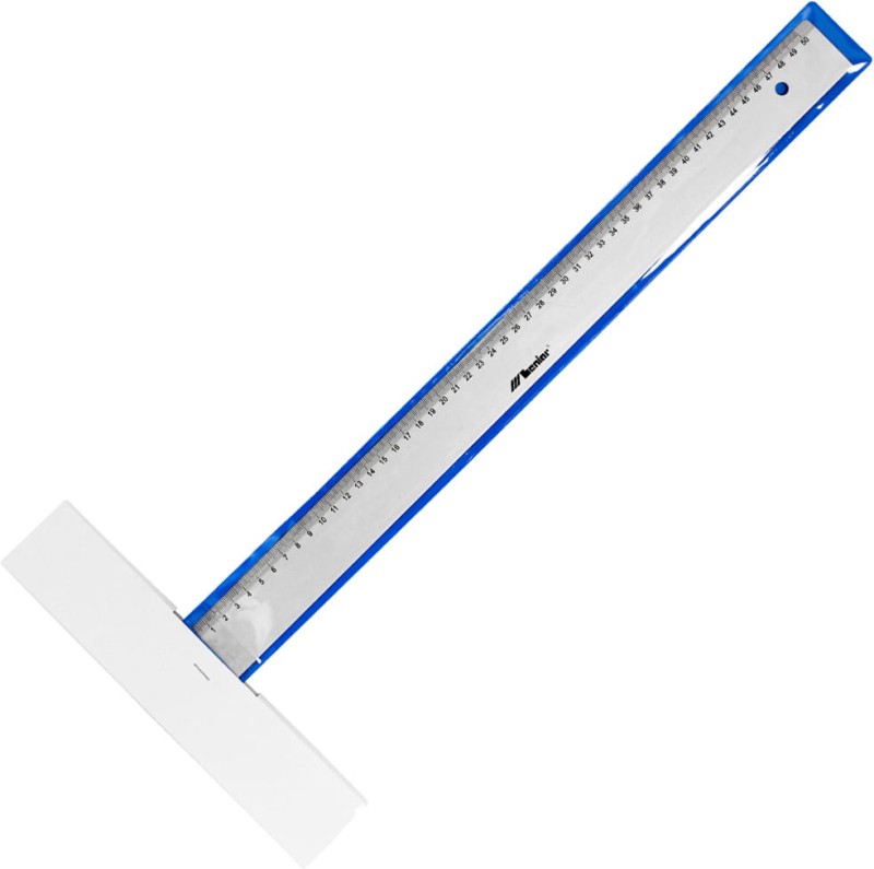 Metalowa Przykładnica z ogranicznikiem Leniar - 50cm