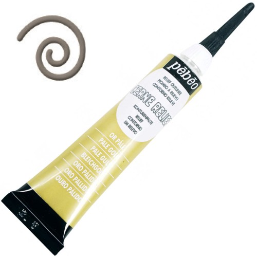 Konturówka Cerne Relief Pebeo 20 ml - Pale Gold