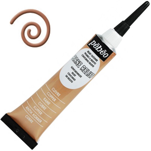 Konturówka Cerne Relief Pebeo 20 ml - Copper