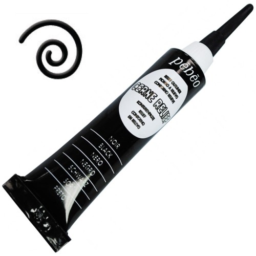 Konturówka Cerne Relief Pebeo 20 ml - Black