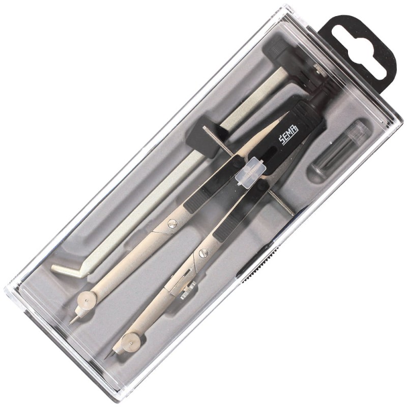 Cyrkiel szybkoprzestawny z przedłużaczem Leniar