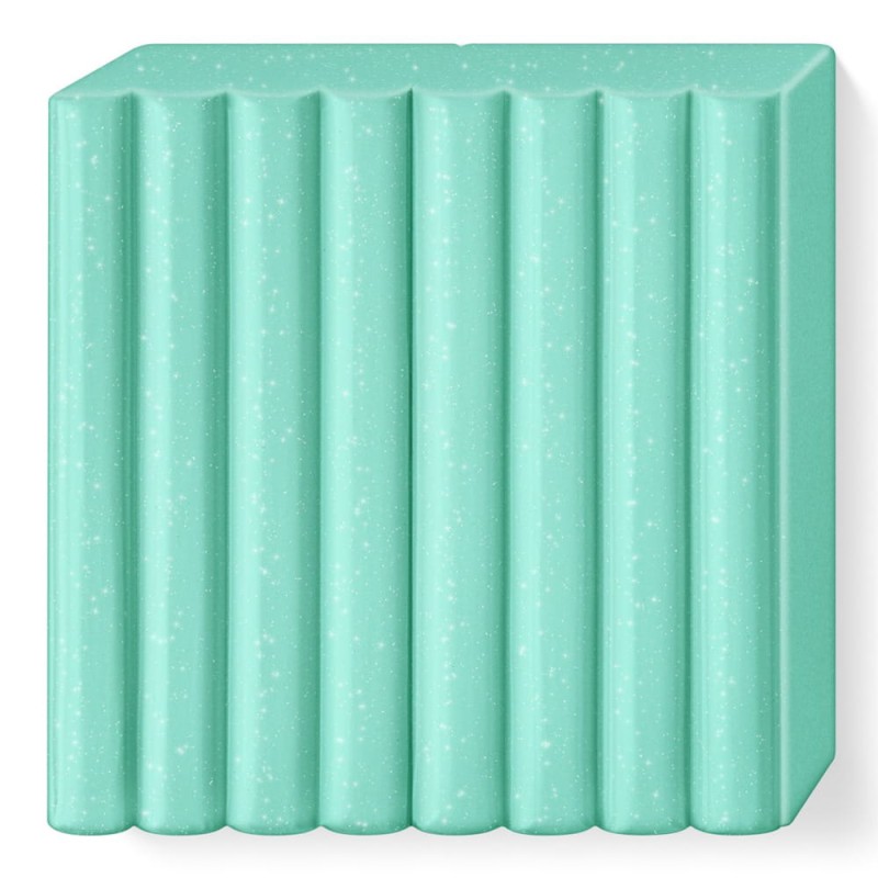 Modelina Fimo Effect 57 g - 506 zielony jadeit, transp-perłowy