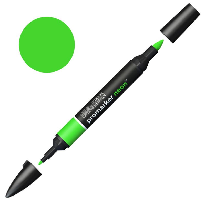 Promarker Neon Glowing Green Winsor &amp; Newton
