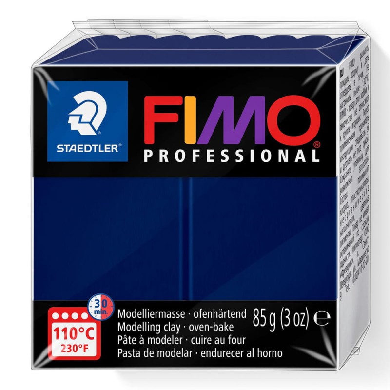 Modelina Fimo Professional 85 g - 034 Granatowy