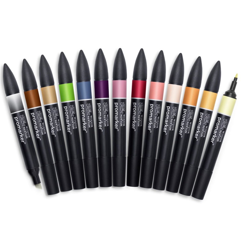 Promarker 12 szt + 1 gratis Manga Steampunk 02