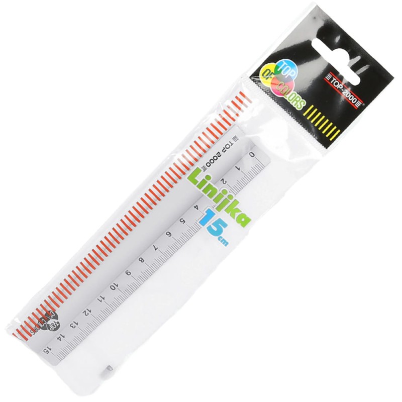 Linijka aluminiowa TOP2000 15 cm