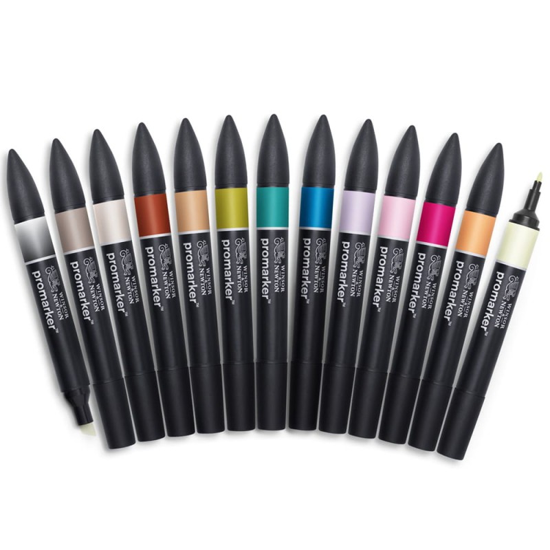 Promarker 12+1 szt Manga Romance Winsor &amp; Newton