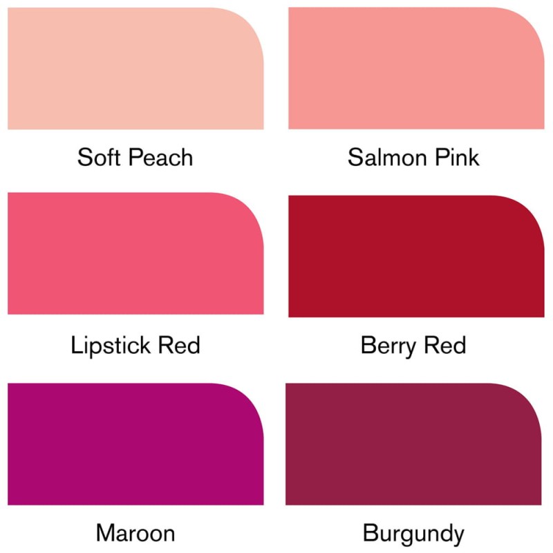 Promarker 6 szt Red Tones Winsor &amp; Newton