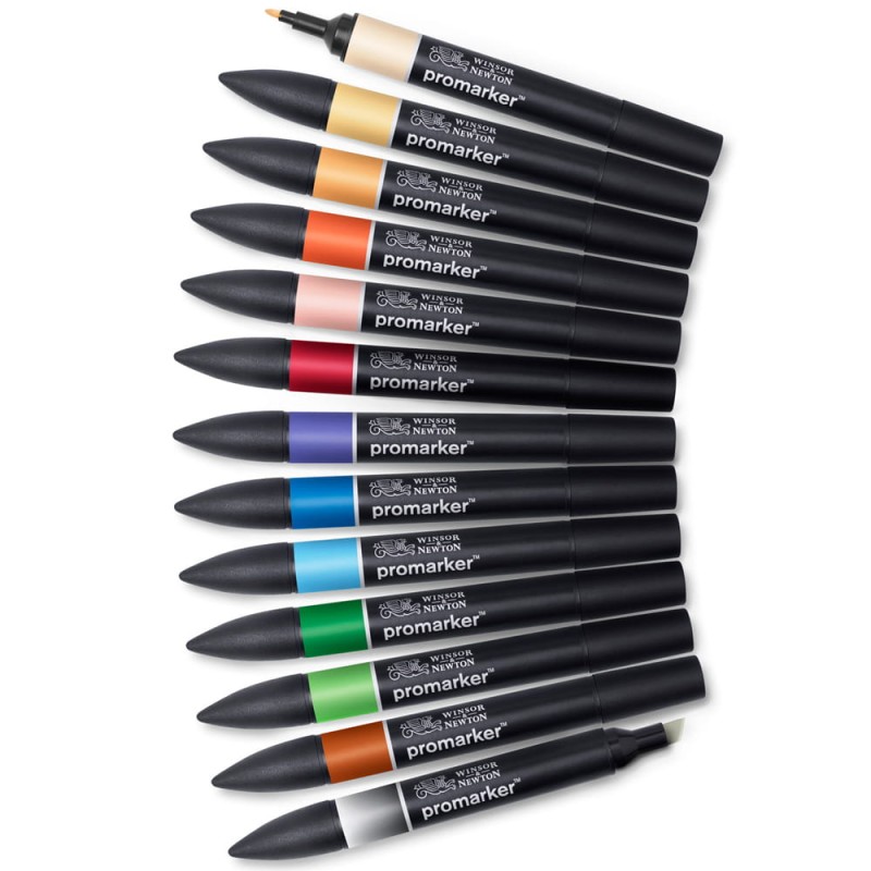 Zestaw Promarker 12+1 Manga Ensemble Set 1 Winsor &amp; Newton