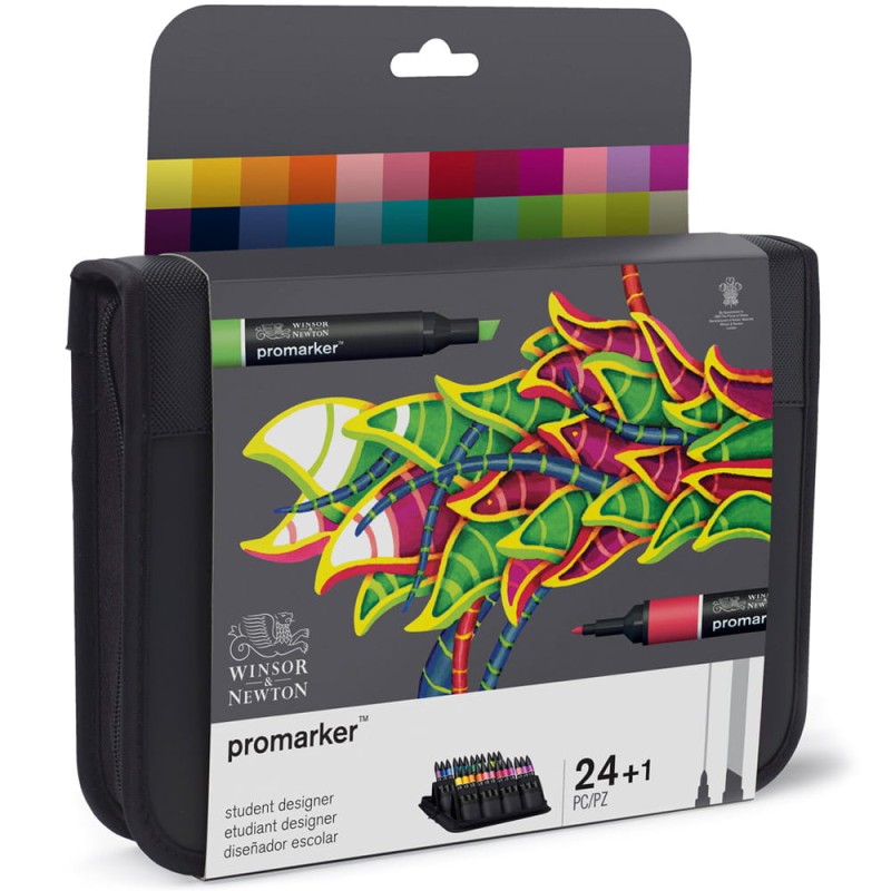 Zestaw Promarker 24 Student Designer Set Winsor &amp; Newton