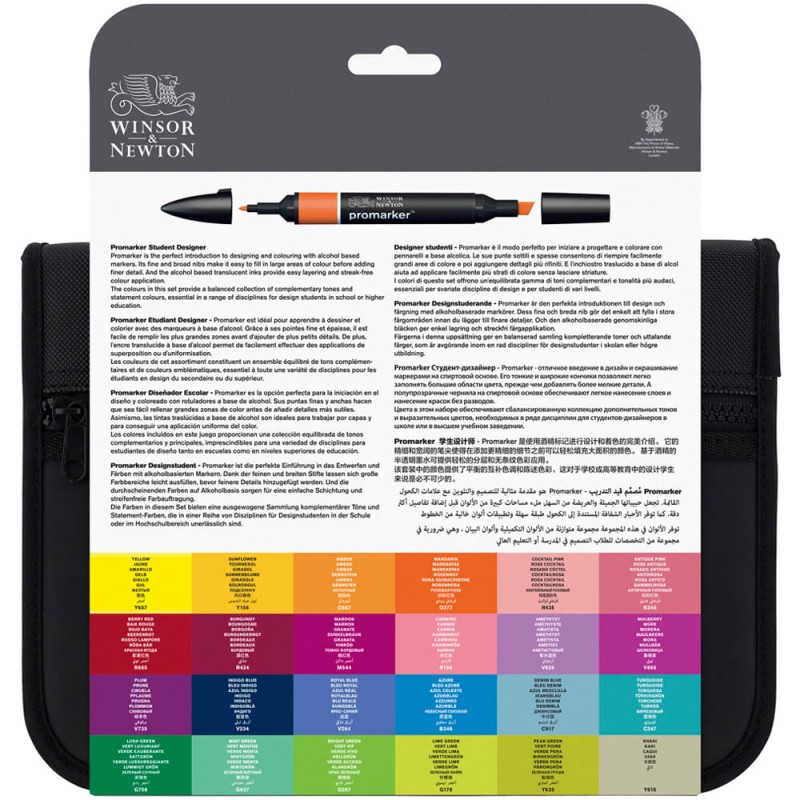 Promarker 24 Student Designer Set W&amp;N