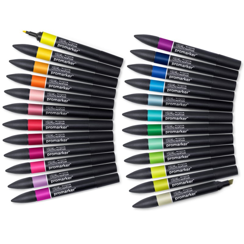 Zestaw Promarker 24 Student Designer Set Winsor &amp; Newton