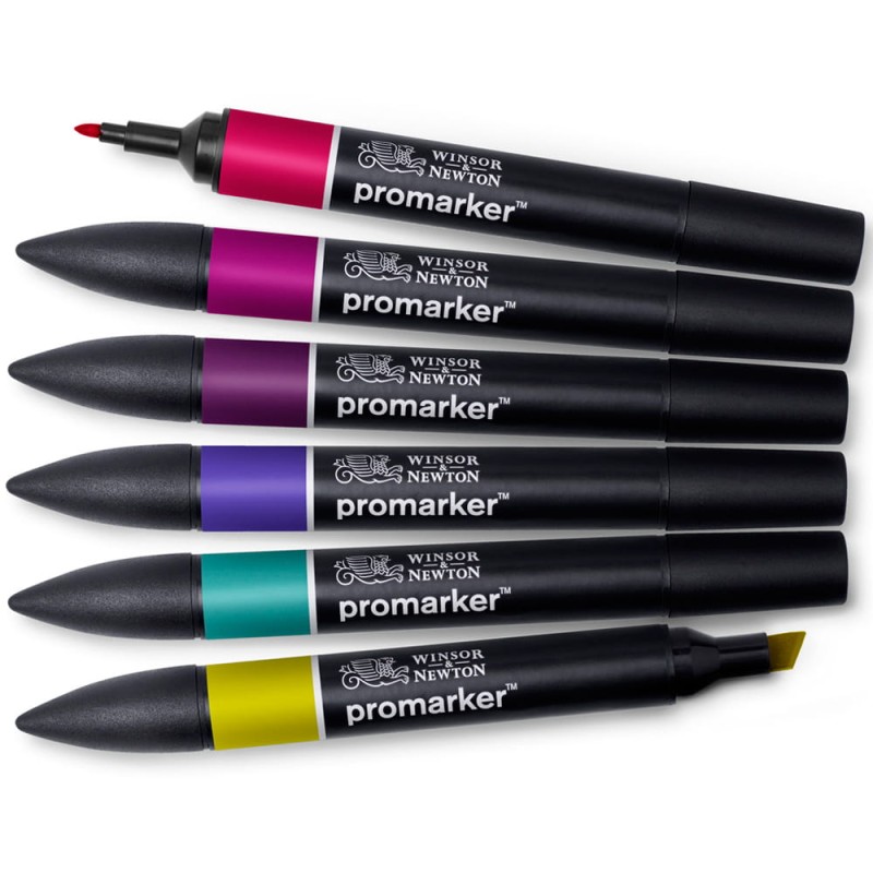 Zestaw Promarker 6 szt Rich Tones Winsor &amp; Newton