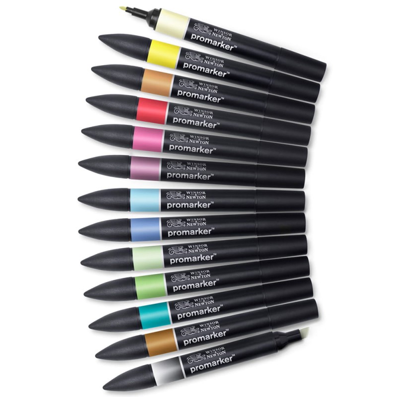 Zestaw Promarker 12+1 Set 2 Winsor &amp; Newton