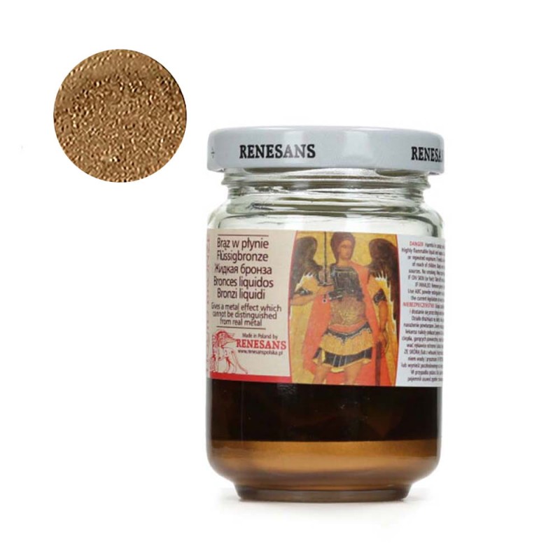 Brąz w płynie 110 ml 6 Stare złoto Renesans