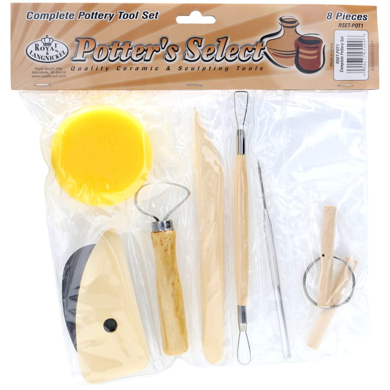 Zestaw narzędzi do ceramiki 8 szt. POT1