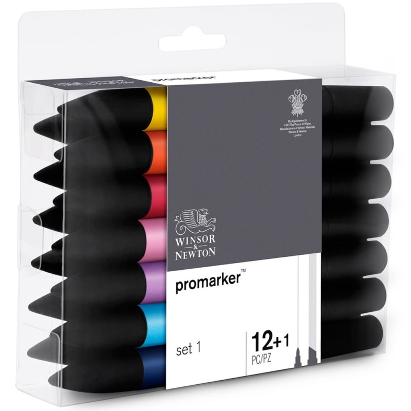 Zestaw Promarker 12+1 Set 1 Winsor &amp; Newton