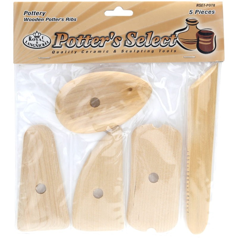 Cykliny drewniane Royal Langnickel 5 szt.