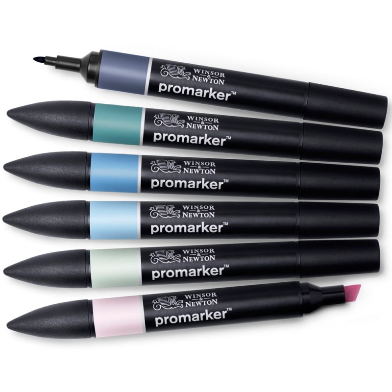 Zestaw Promarker 6 szt Skyscape Tones 1 Winsor &amp; Newton