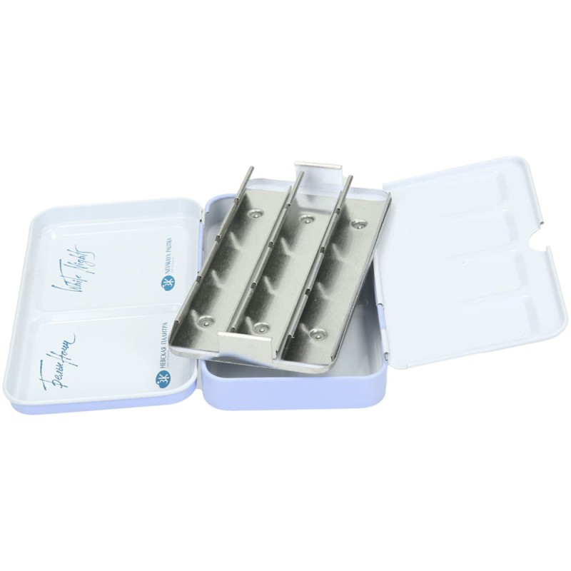 Kasetka metalowa Białe Noce na akwarele 12 kostek