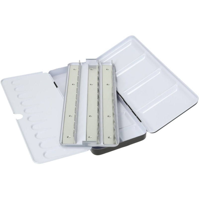 Kasetka metalowa Renesans profesjonalna na akwarele 36 półkostek