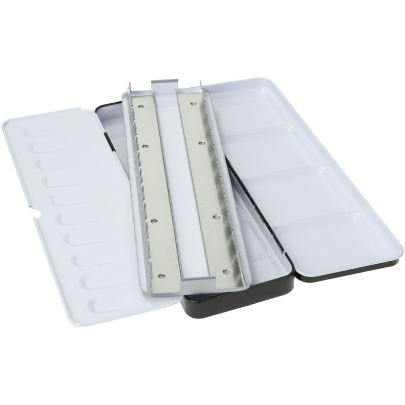 Kasetka metalowa Renesans profesjonalna na akwarele 24 półkostki