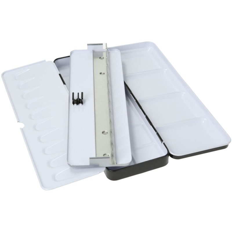 Kasetka metalowa Renesans profesjonalna na akwarele 12 półkostek