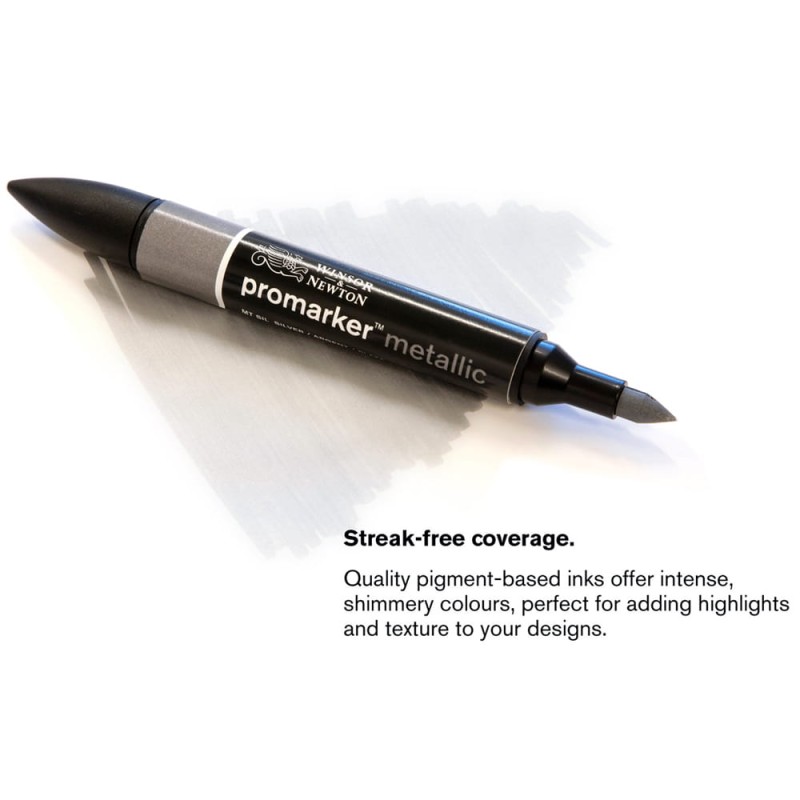 Zestaw Promarker 6 szt Metallic Tones Winsor &amp; Newton