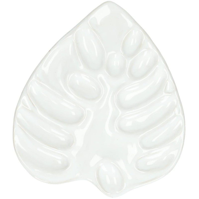 Paletka ceramiczna Renesans w kształcie liścia